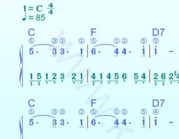 YS我爱你 动态乐谱